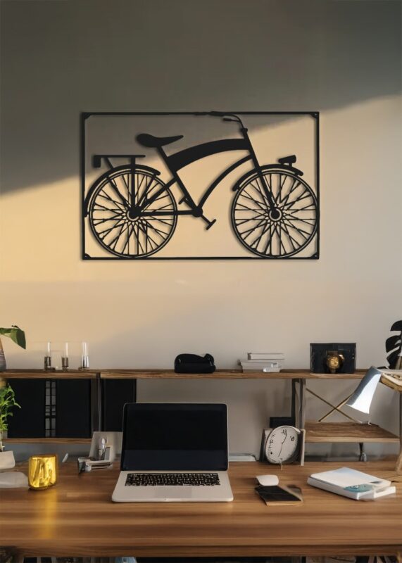 Bisiklet Metal Tablo