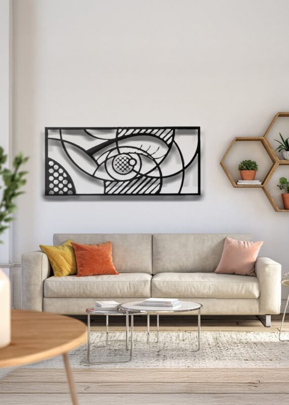 Göz Metal Tablo