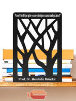 Ağaç Desenli Metal Kitap Desteği - Görsel 2
