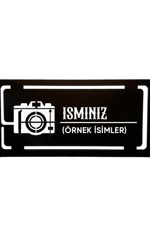 Özelleştirilebilir Fotoğrafçı Tablosu