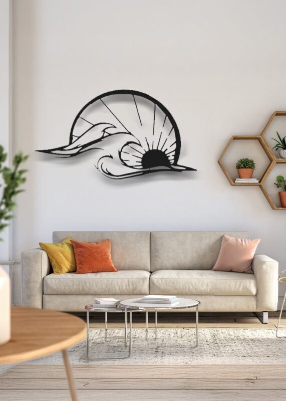 Salyangoz Metal Tablo