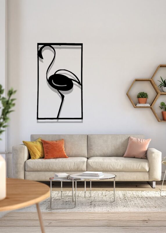Flamingo Metal Tablo