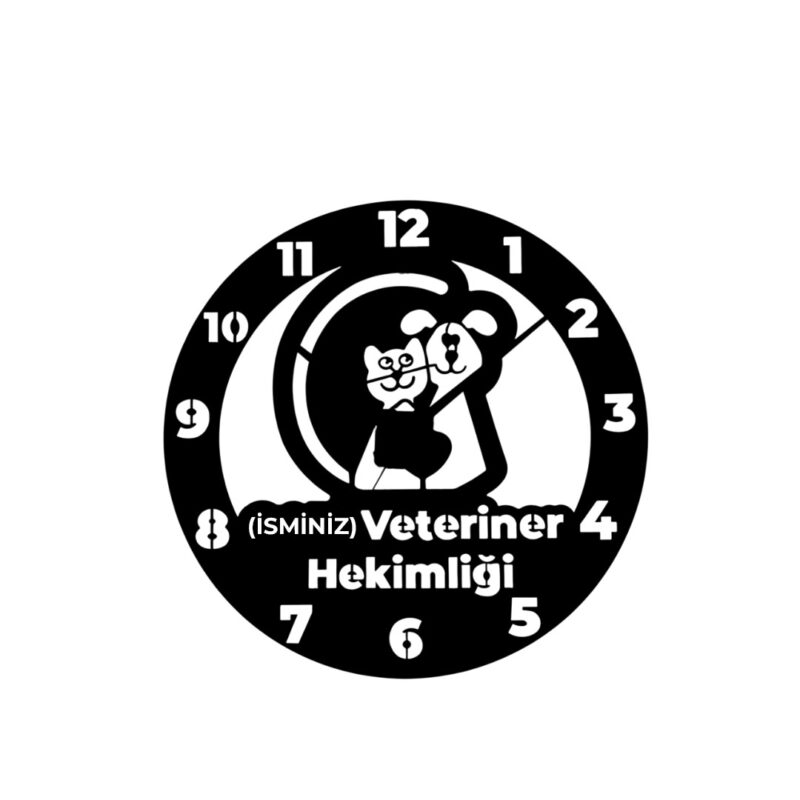 Veteriner Hekimliği Metal Tablo